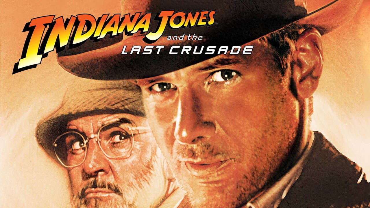 Indiana Jones and the Last Crusade — backdrops with title 7