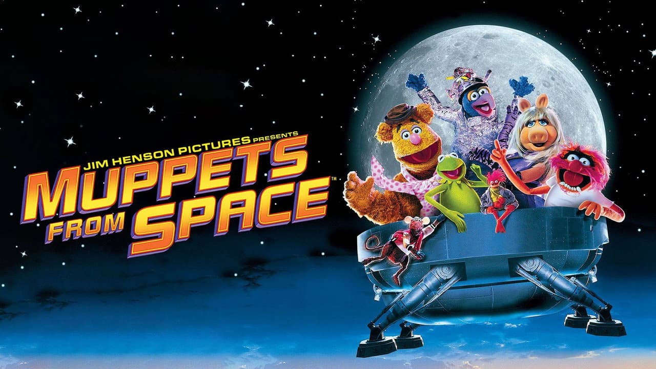 Muppets from Space — backdrops with title 1