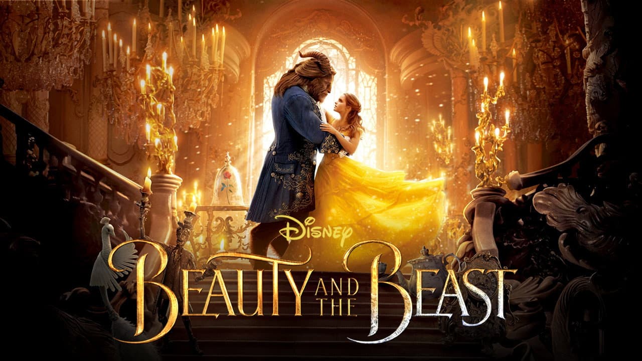 Beauty and the Beast — backdrops with title 6