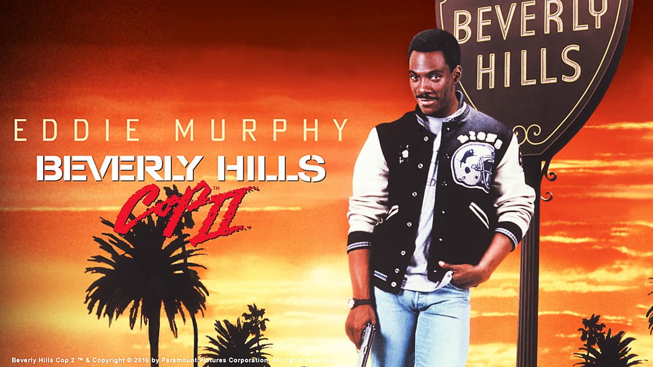 Beverly Hills Cop II — backdrops with title 4