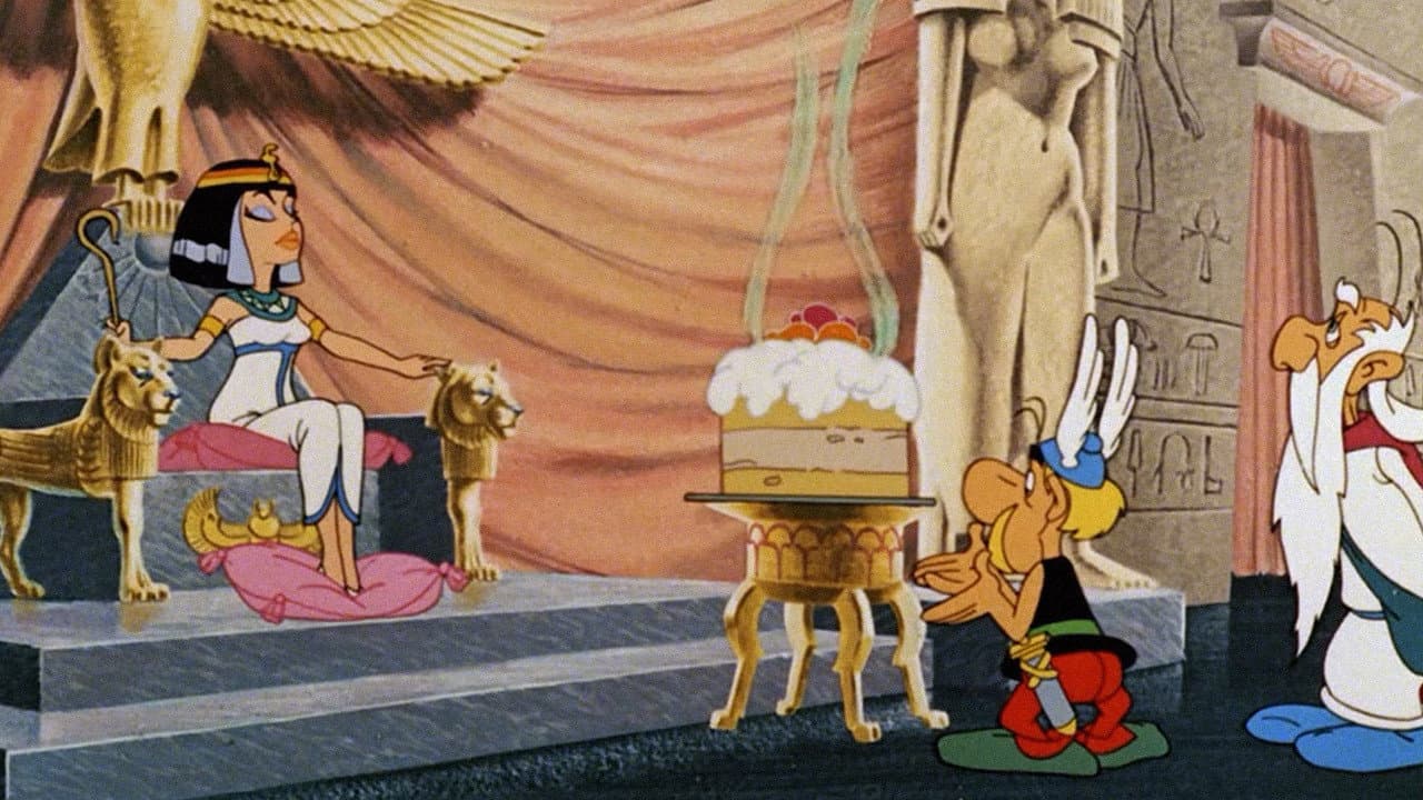 Asterix and Cleopatra — backdrops 4