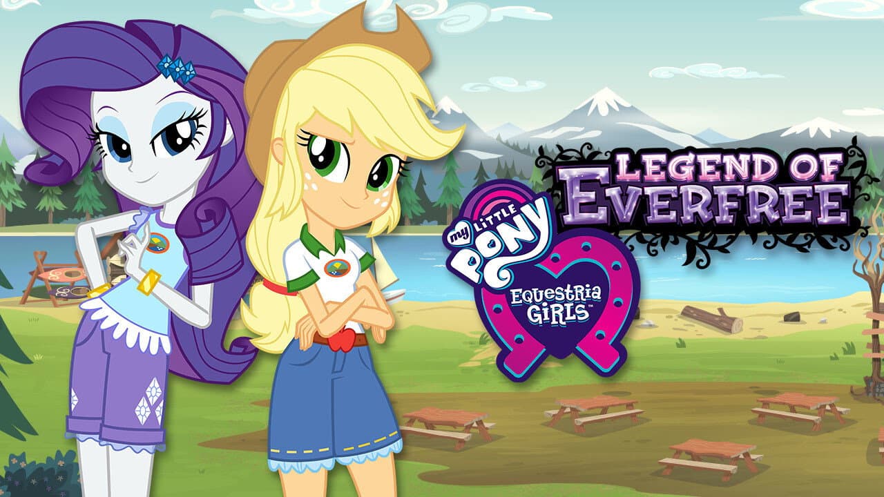 My Little Pony: Equestria Girls - Legend of Everfree — backdrops with title 3