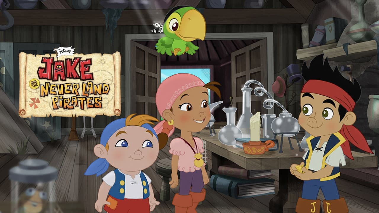Jake and the Never Land Pirates — backdrops with title 2