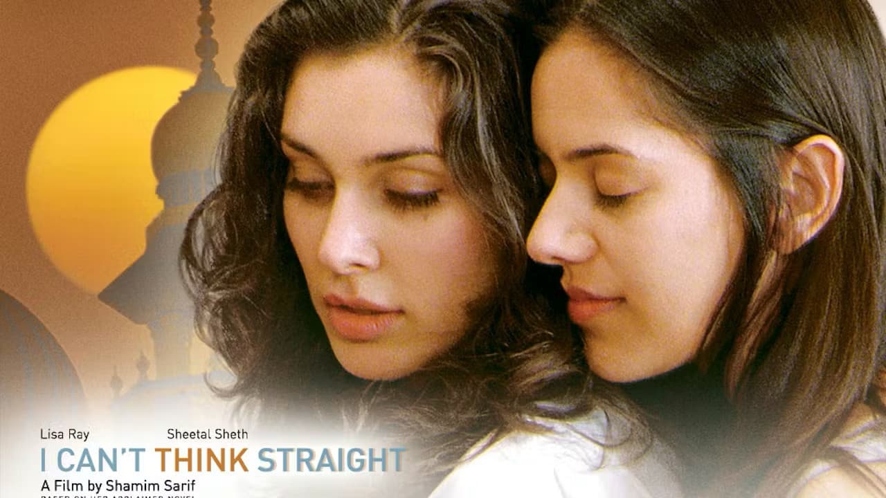 I Can't Think Straight — backdrops with title 1