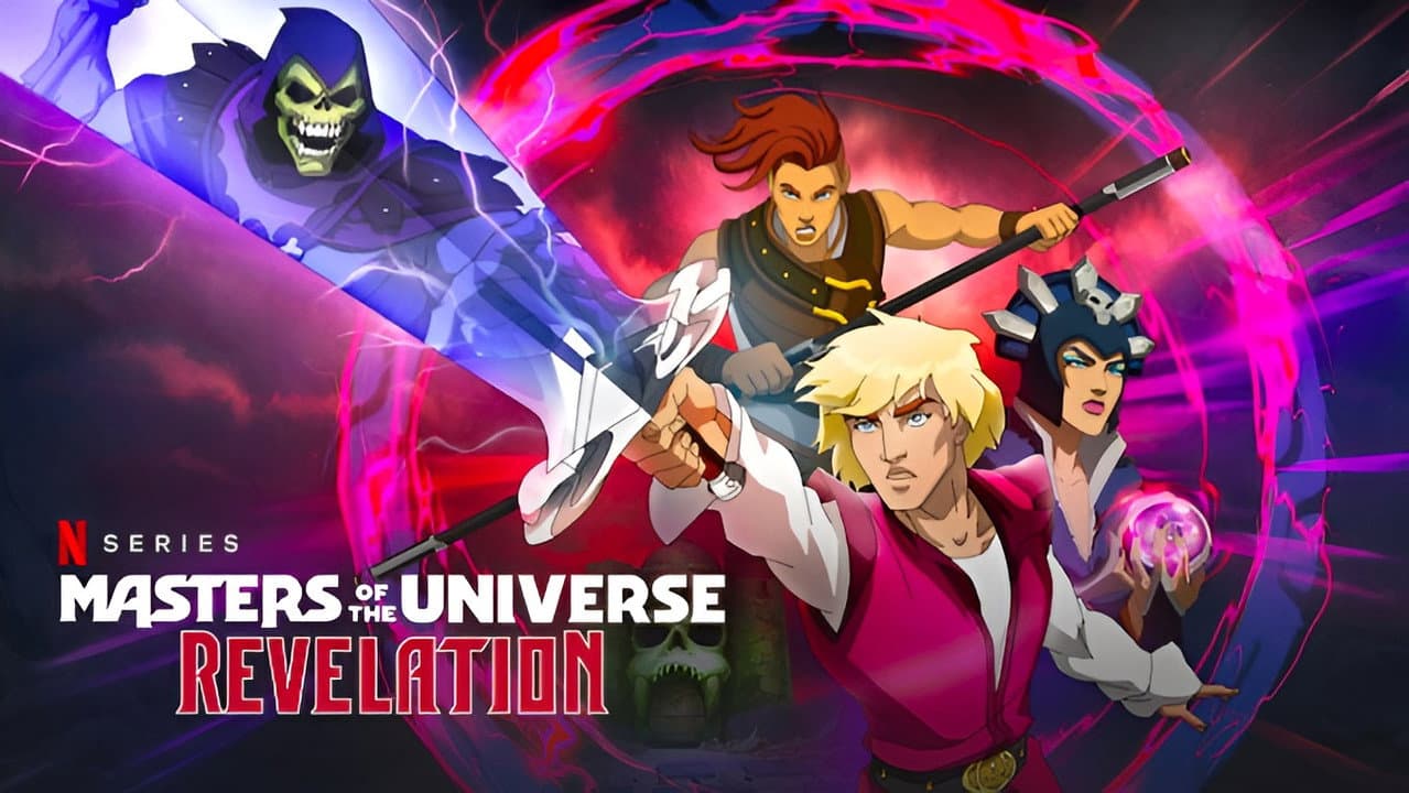 Masters of the Universe: Revelation — backdrops with title 2