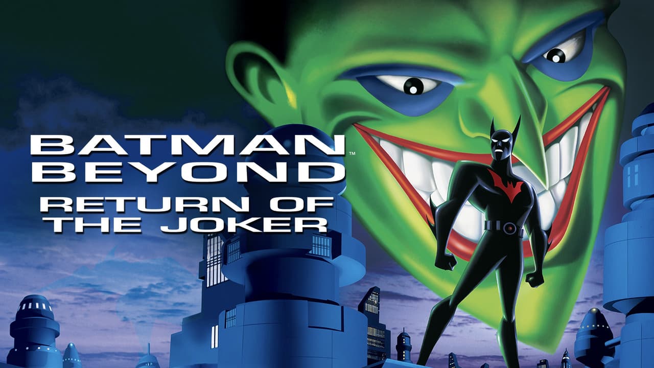 Batman Beyond: Return of the Joker — backdrops with title 3