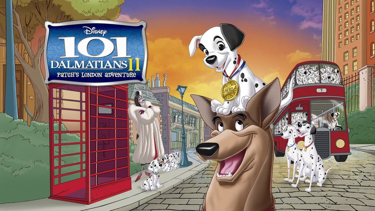 101 Dalmatians II: Patch's London Adventure — backdrops with title 4