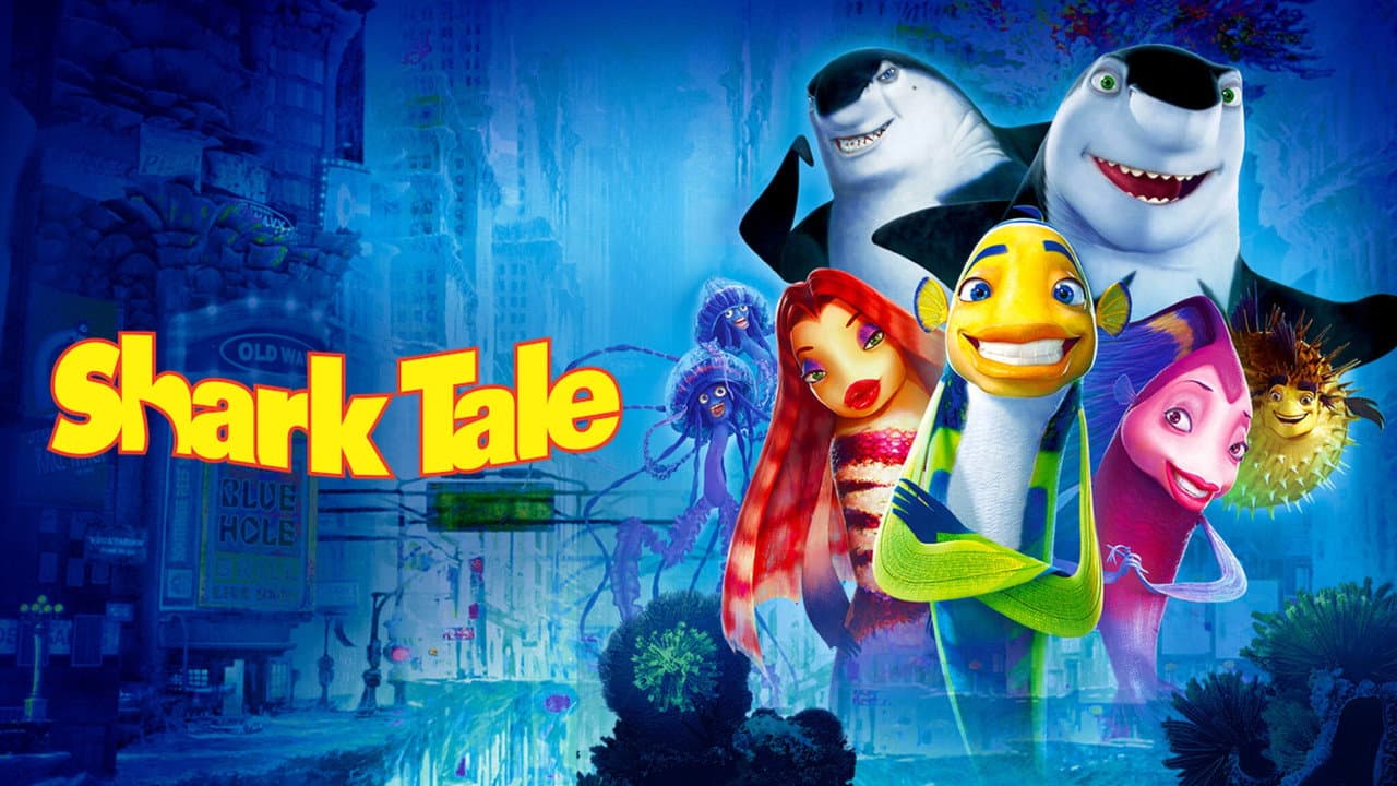 Shark Tale — backdrops with title 7