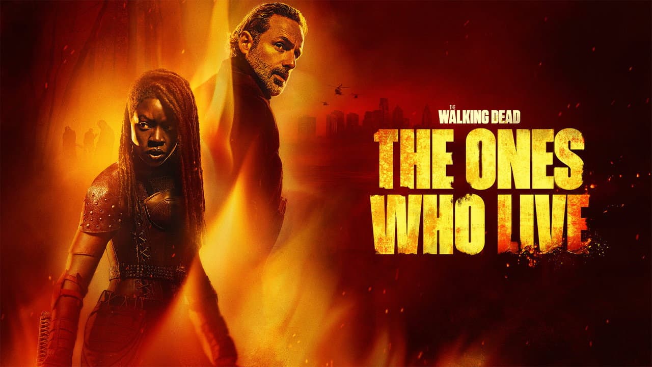 The Walking Dead: The Ones Who Live — backdrops with title 2