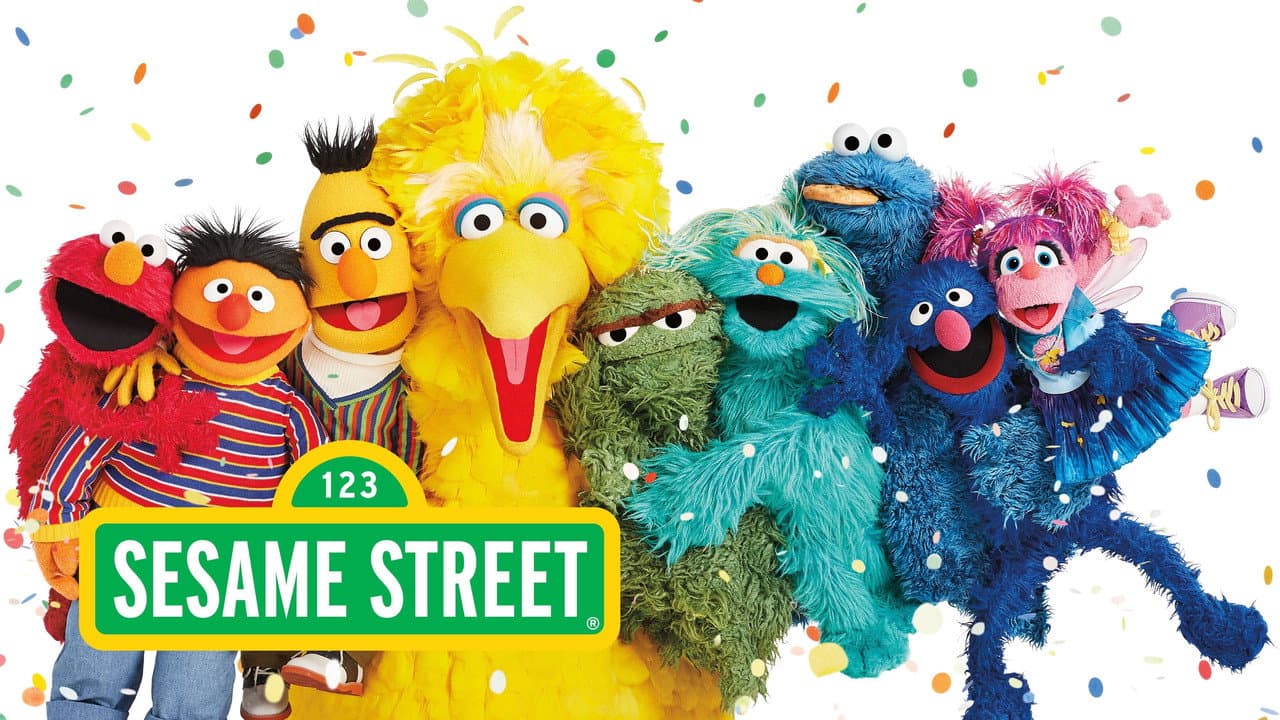 Sesame Street — backdrops with title 1