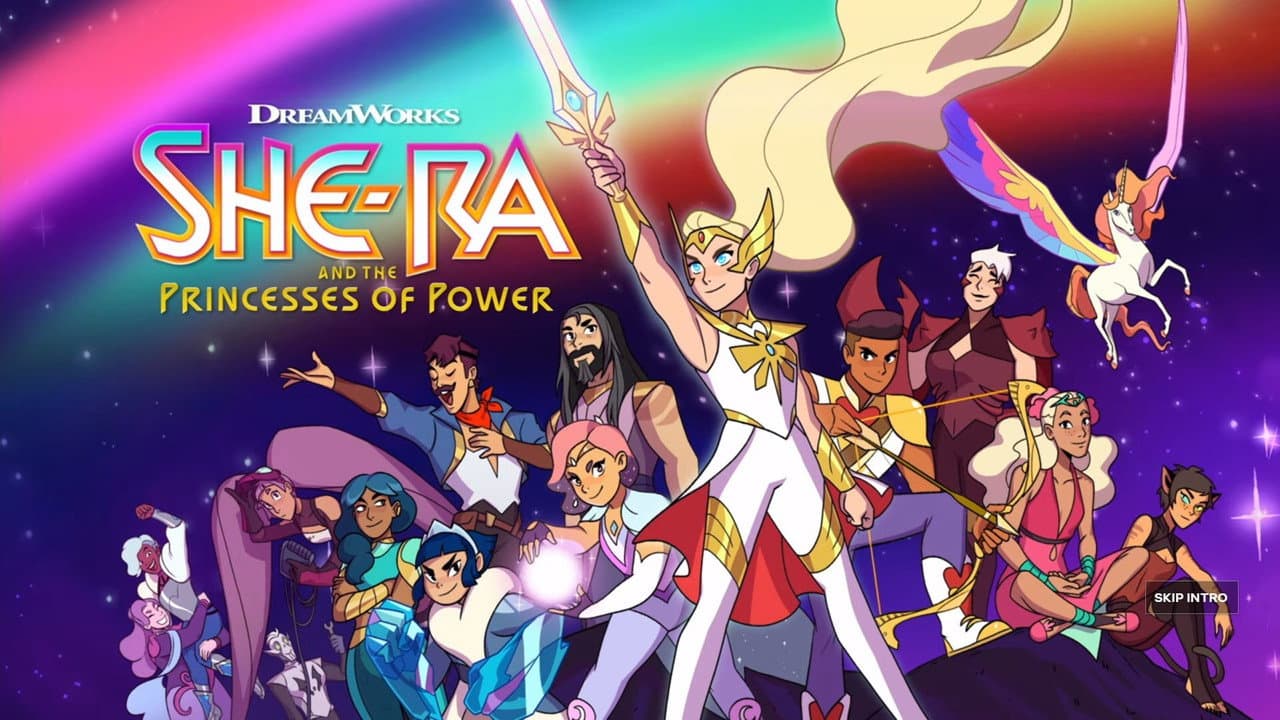 She-Ra and the Princesses of Power — backdrops with title 6