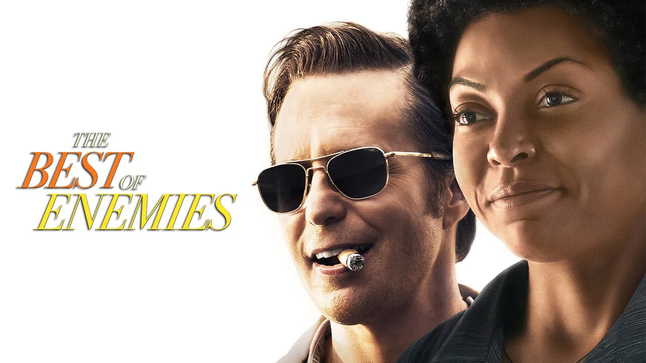The Best of Enemies — backdrops with title 2