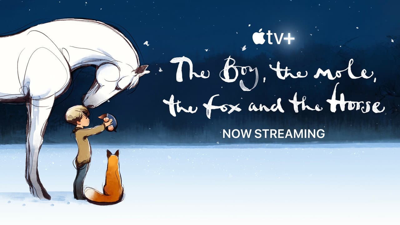 The Boy, the Mole, the Fox and the Horse — backdrops with title 5