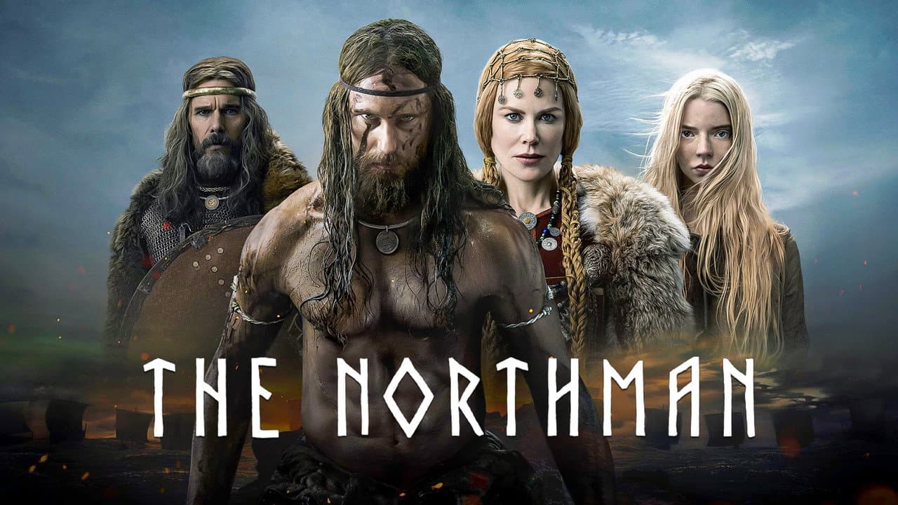 The Northman — backdrops with title 5