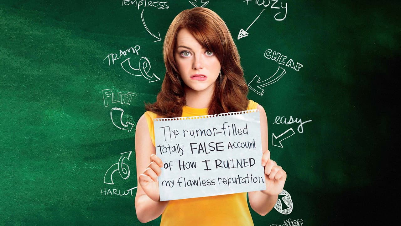 Easy A — backdrops with title 4
