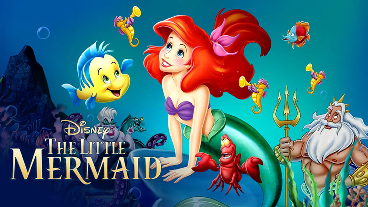 The Little Mermaid — backdrops with title 4