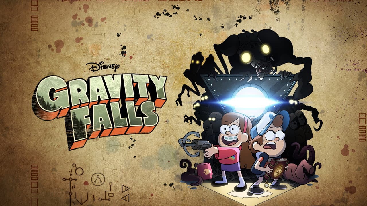 Gravity Falls — backdrops with title 6