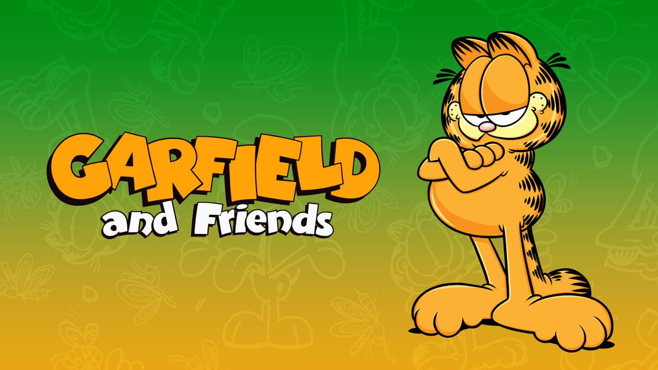 Garfield and Friends — backdrops with title 5