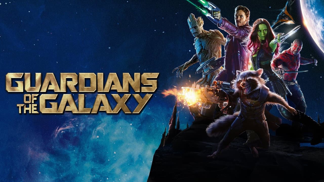 Guardians of the Galaxy — backdrops with title 8