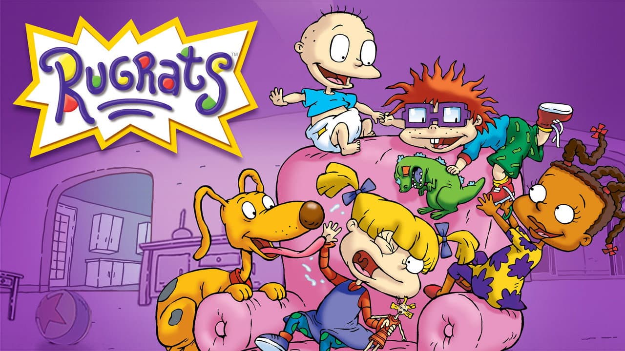 Rugrats — backdrops with title 4