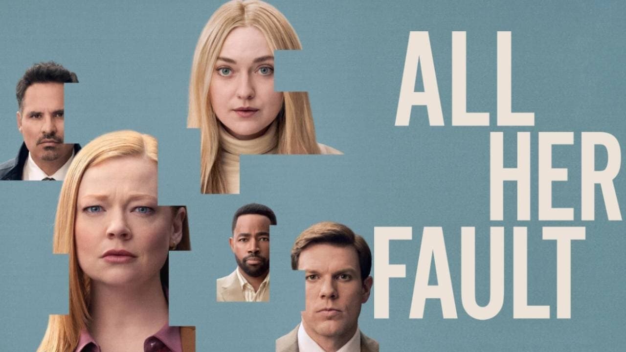 All Her Fault — backdrops with title 1
