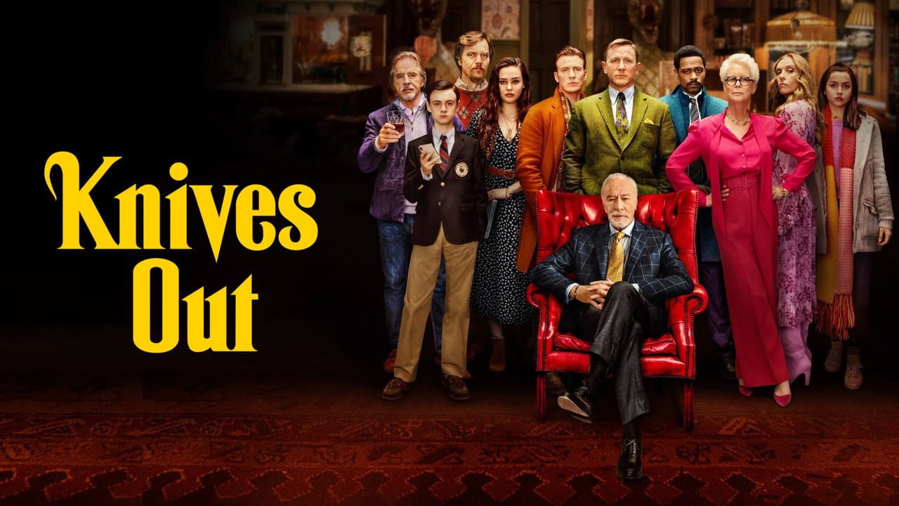 Knives Out — backdrops with title 7