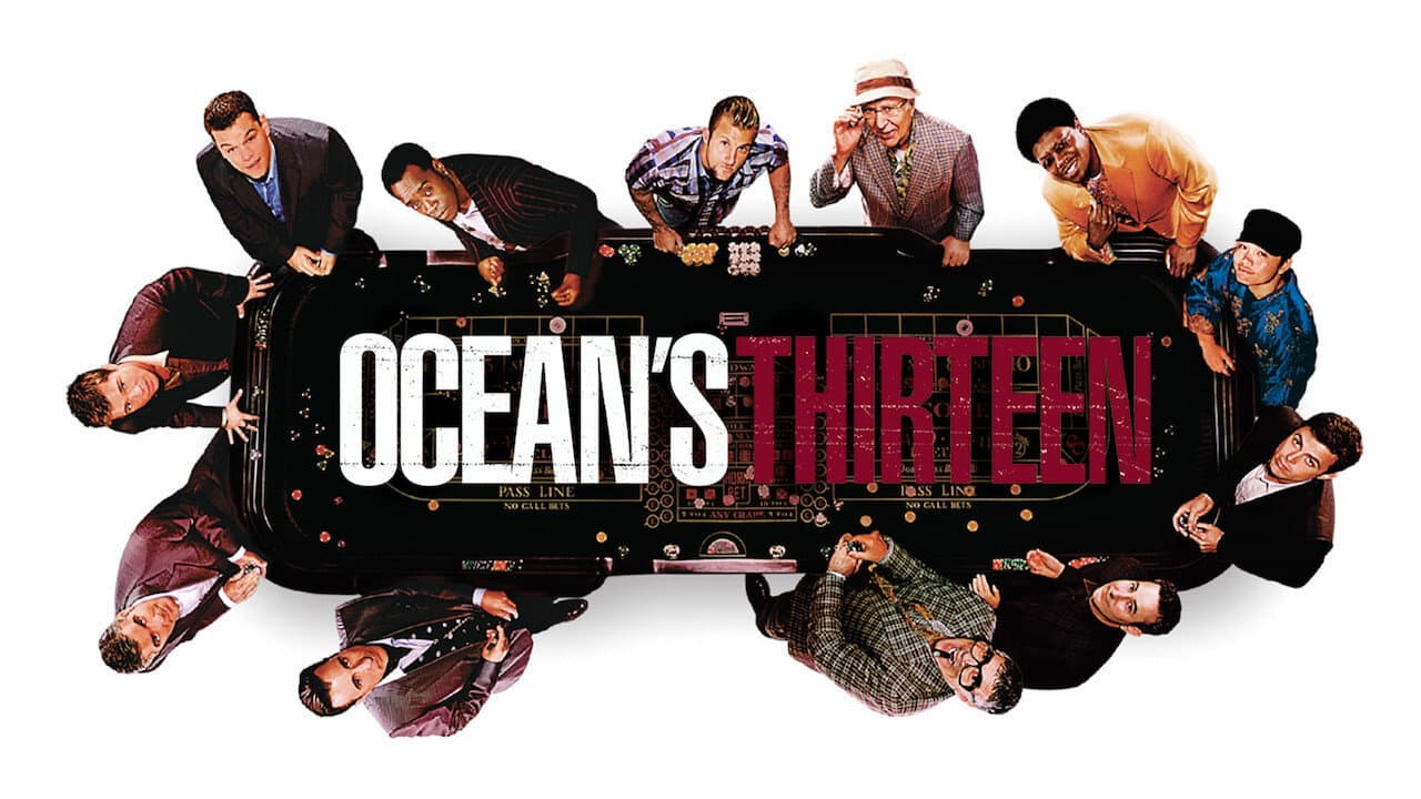 Ocean's Thirteen — backdrops with title 3