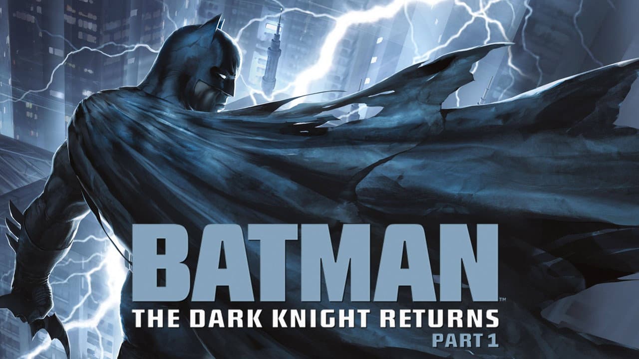 Batman: The Dark Knight Returns, Part 1 — backdrops with title 2