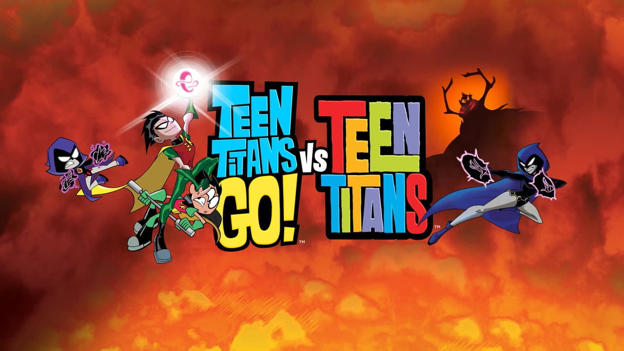 Teen Titans Go! vs. Teen Titans — backdrops with title 5