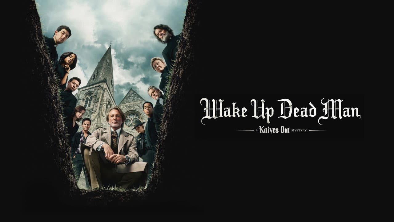 Wake Up Dead Man: A Knives Out Mystery — backdrops with title 3