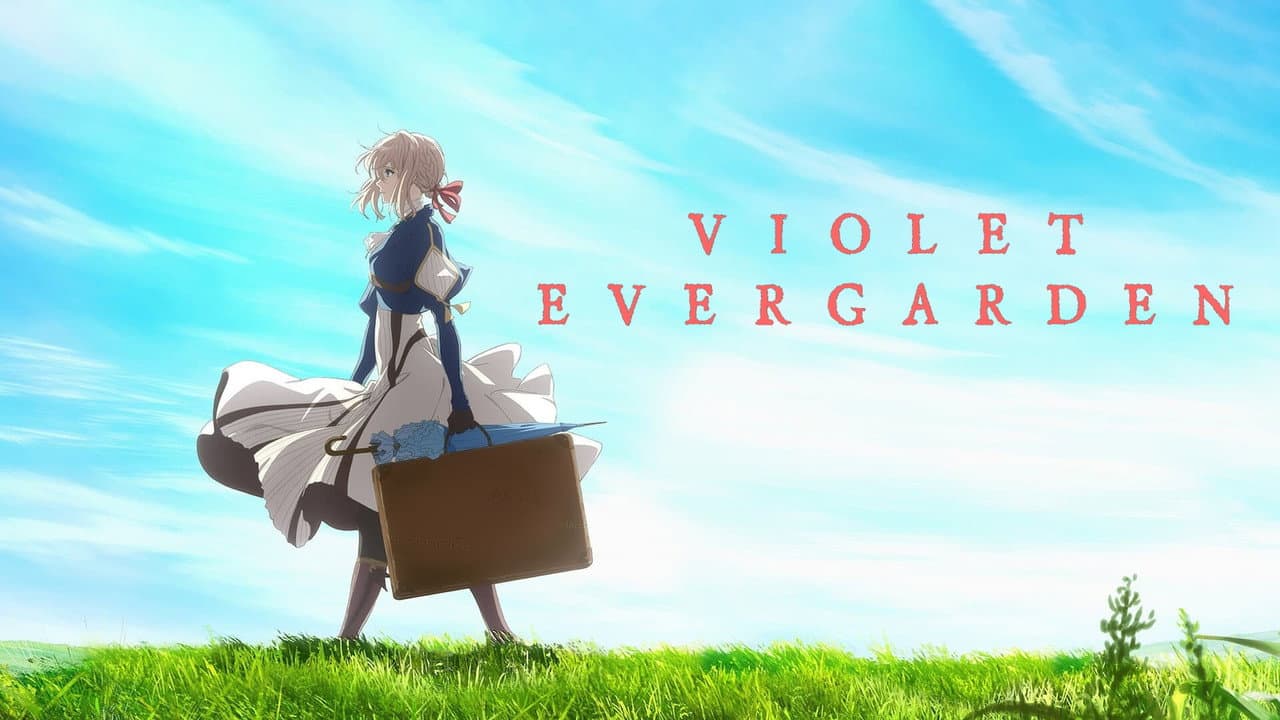 Violet Evergarden — backdrops with title 2