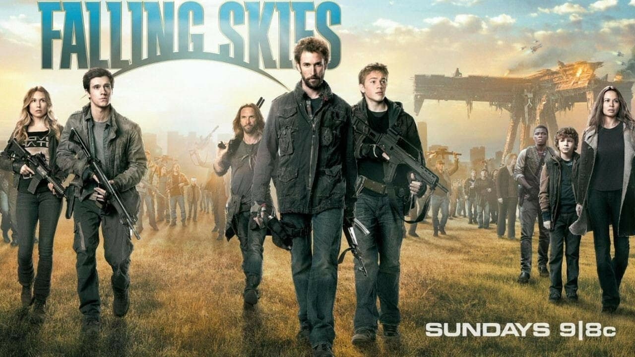 Falling Skies — backdrops with title 2