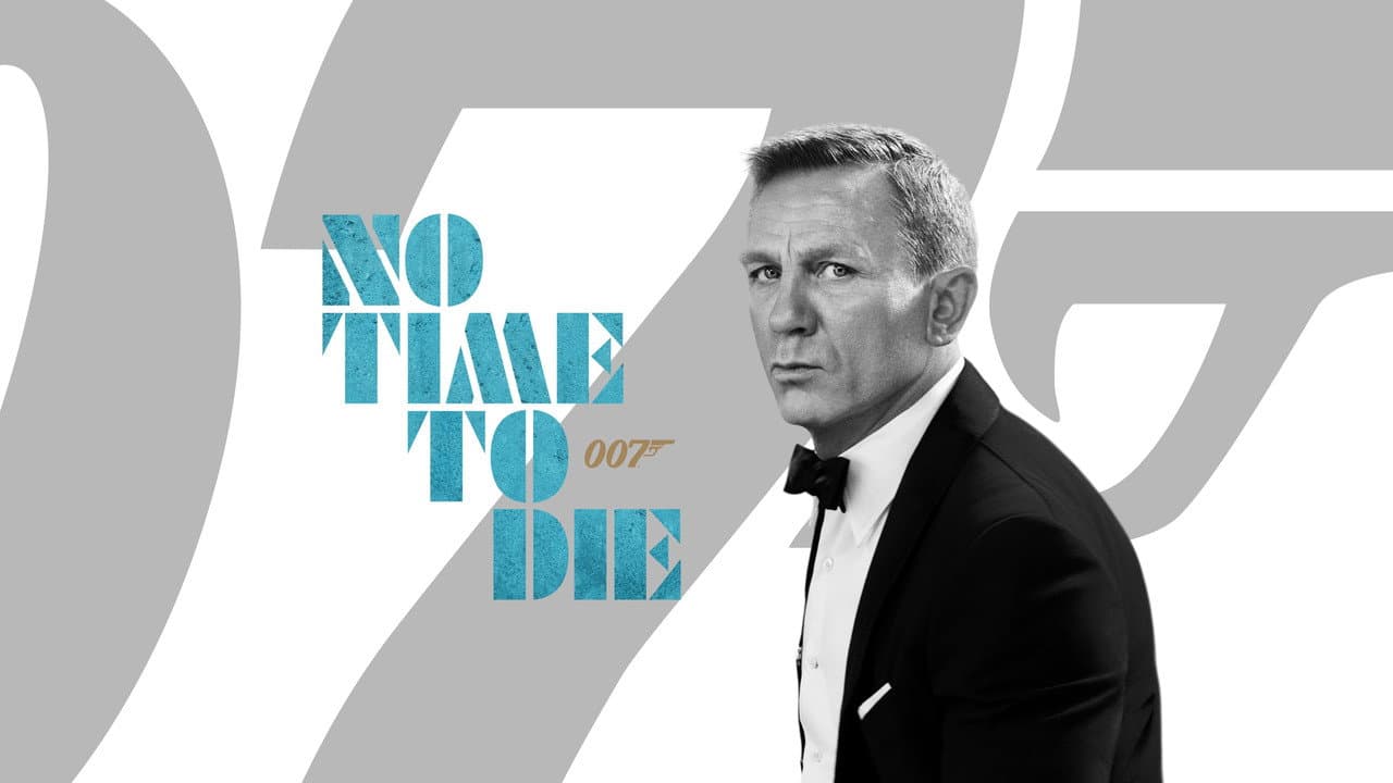 No Time to Die — backdrops with title 3