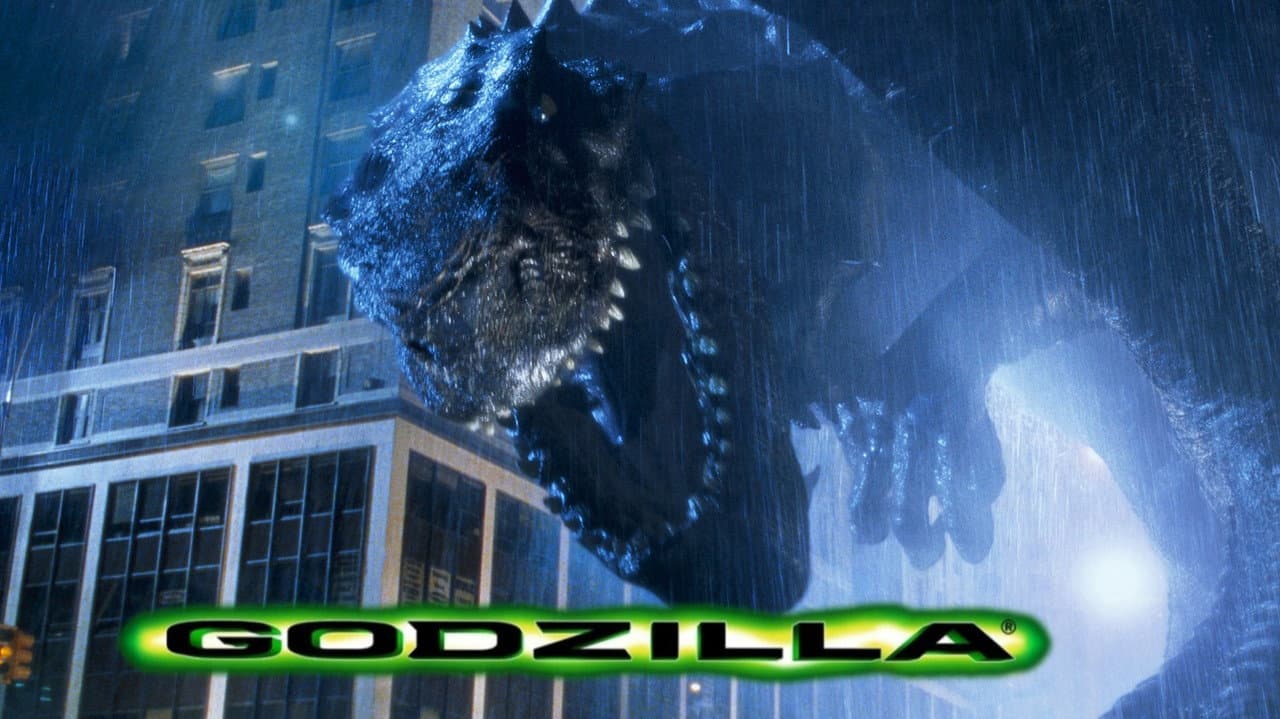 Godzilla — backdrops with title 2