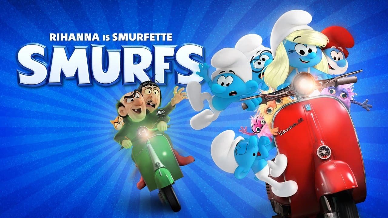 Smurfs — backdrops with title 1