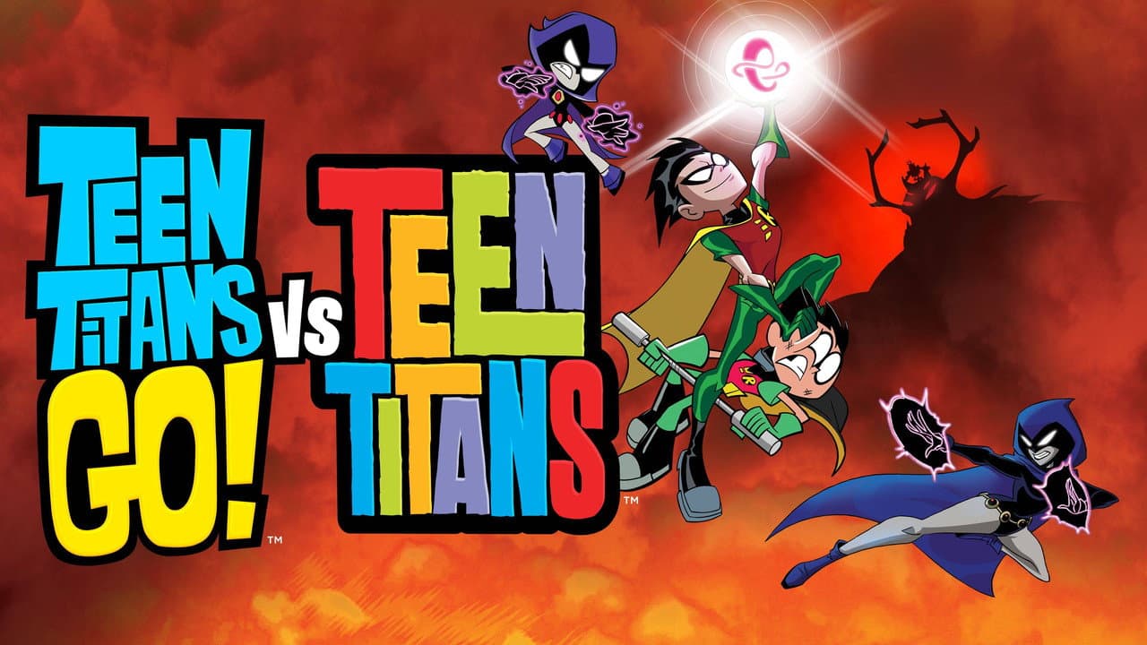 Teen Titans Go! vs. Teen Titans — backdrops with title 3