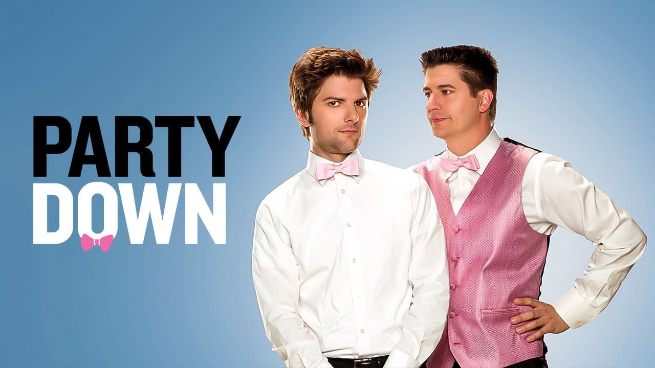 Party Down — backdrops with title 3