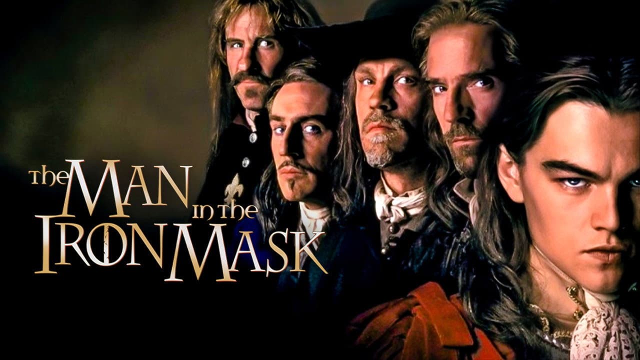 The Man in the Iron Mask — backdrops with title 5