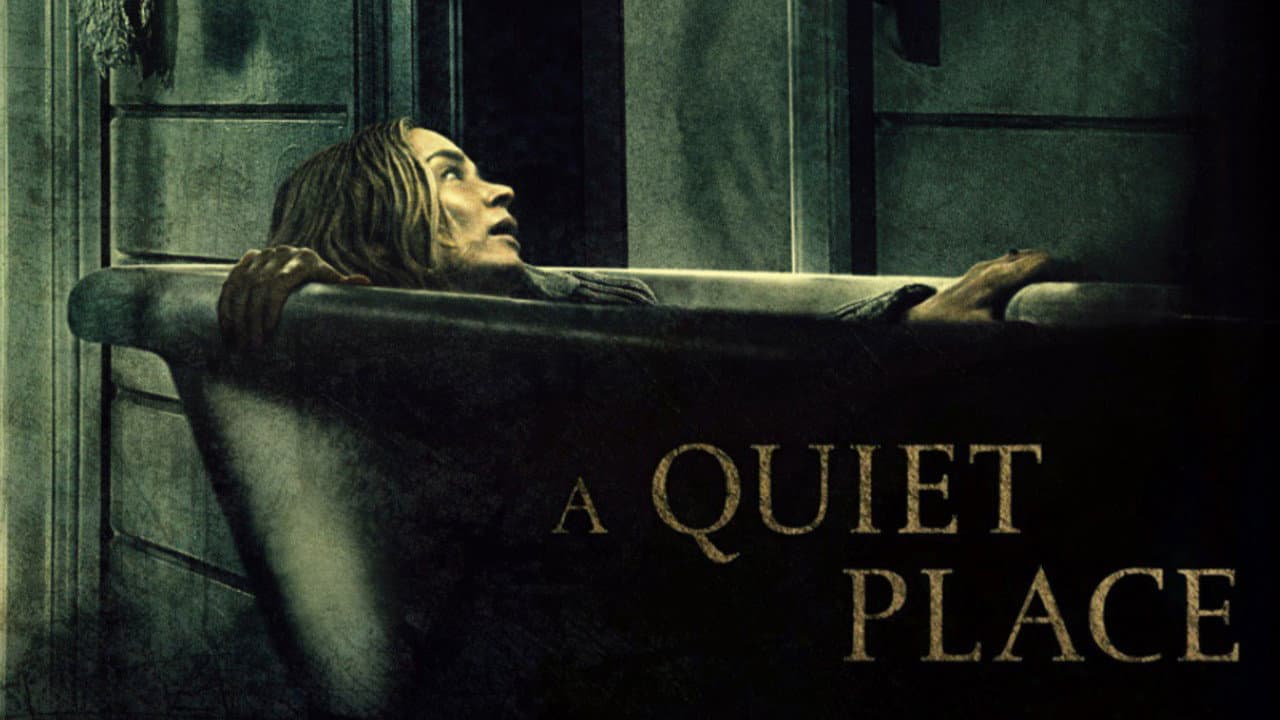 A Quiet Place — backdrops with title 3