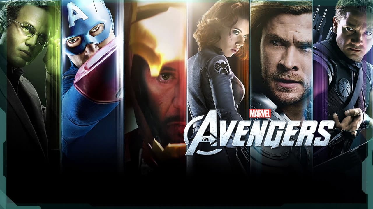The Avengers — backdrops with title 6