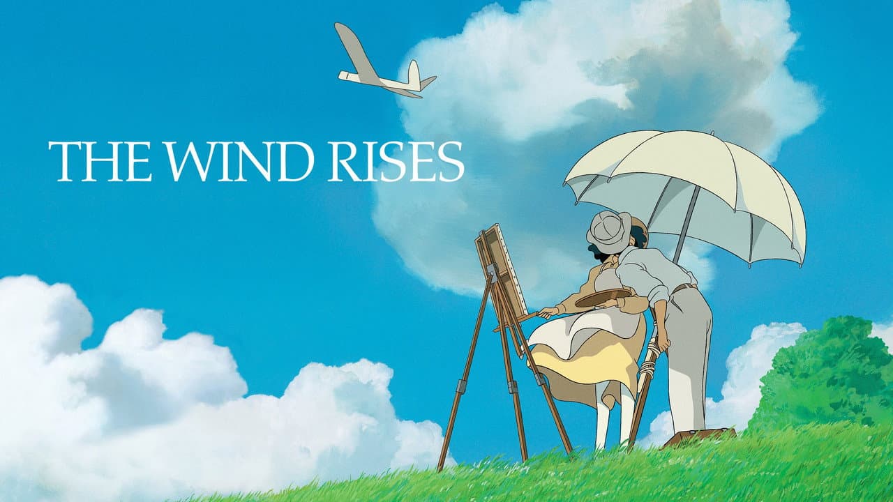 The Wind Rises — backdrops with title 1