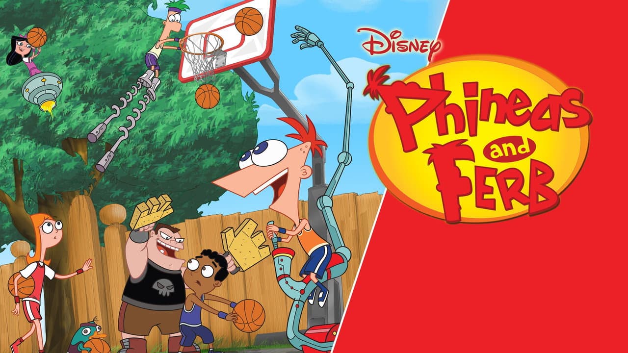 Phineas and Ferb — backdrops with title 6