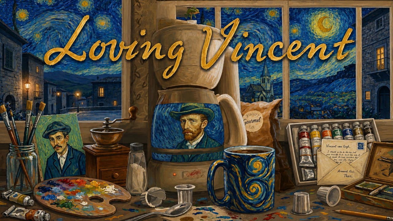 Loving Vincent — backdrops with title 2