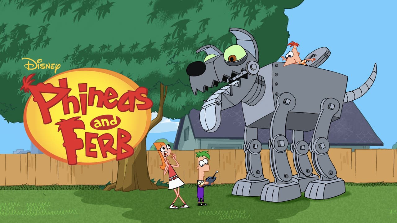 Phineas and Ferb — backdrops with title 3