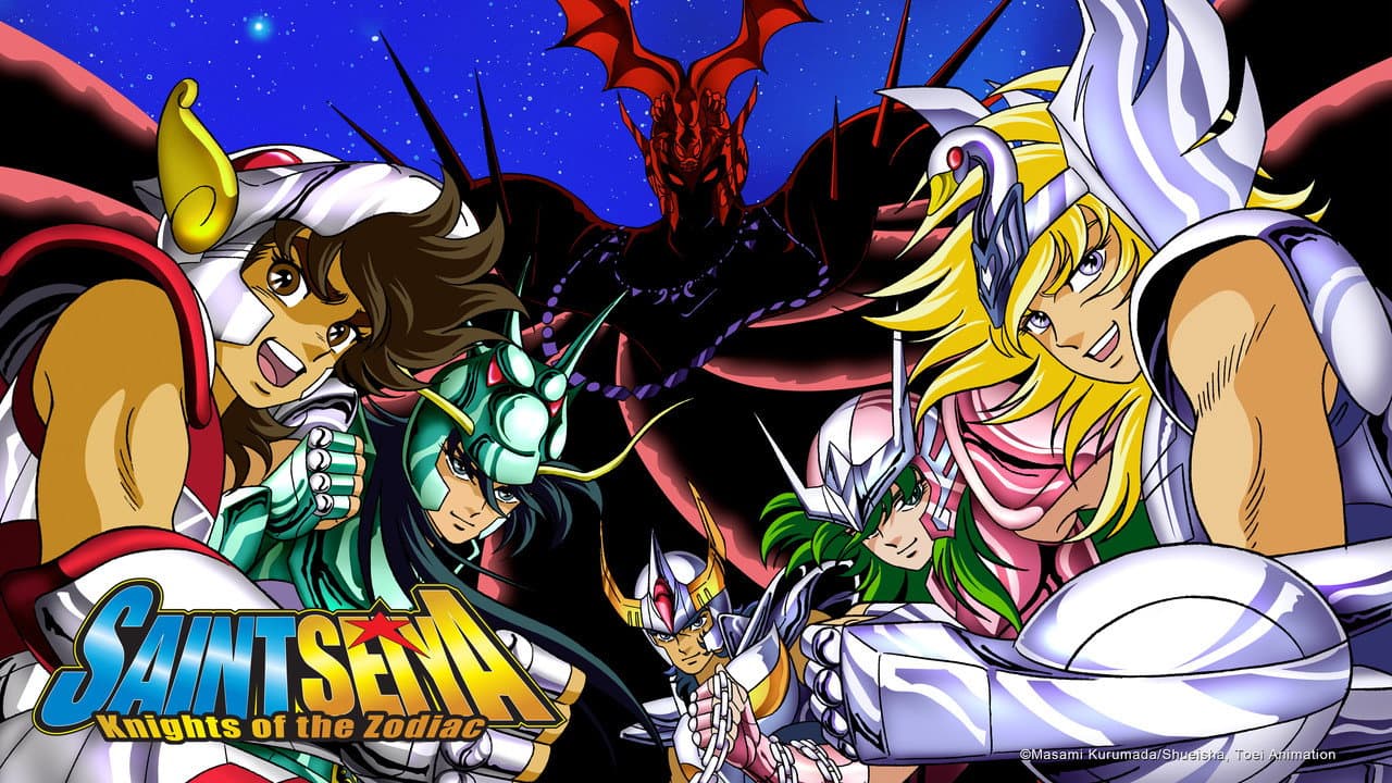 Saint Seiya — backdrops with title 1