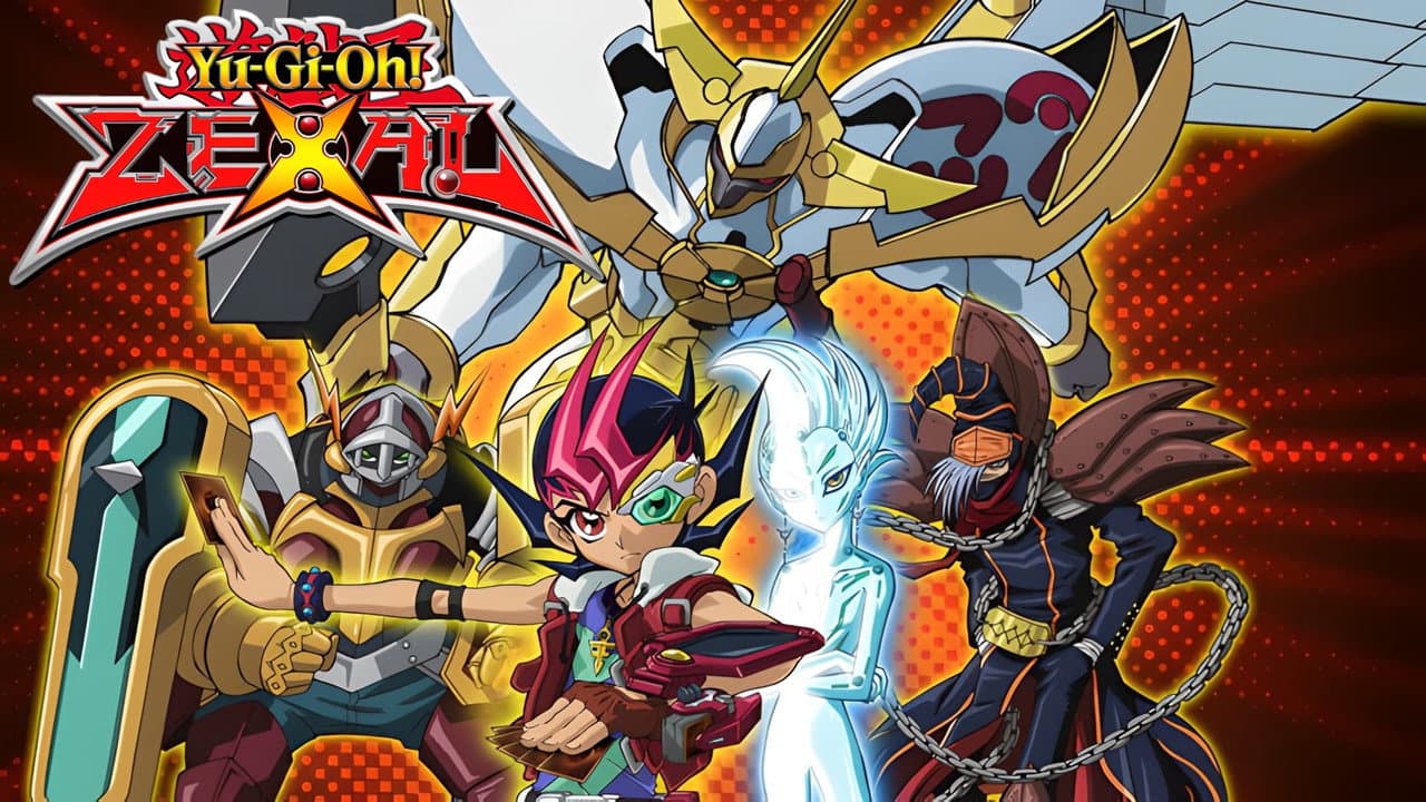 Yu-Gi-Oh! Zexal — backdrops with title 8