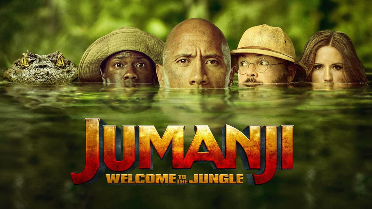 Jumanji: Welcome to the Jungle — backdrops with title 4