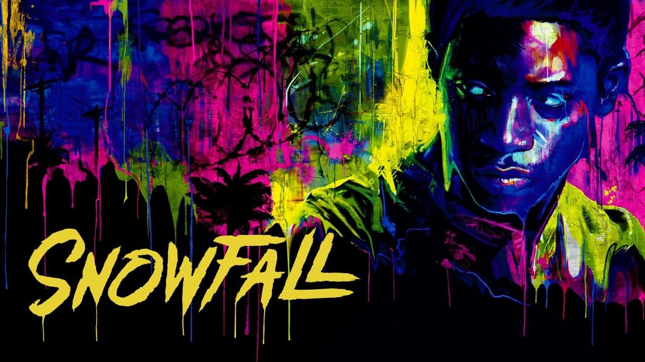 Snowfall — backdrops with title 4