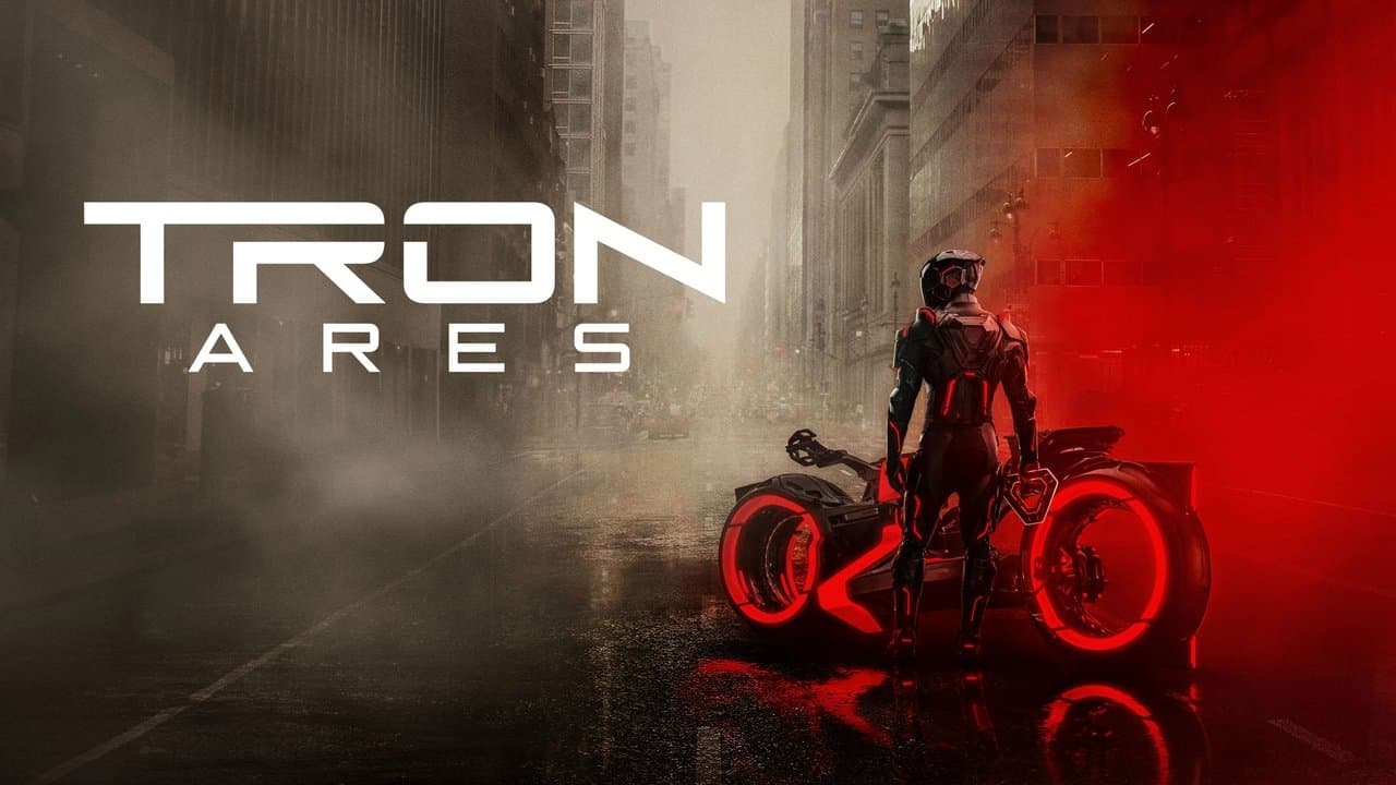 TRON: Ares — backdrops with title 1