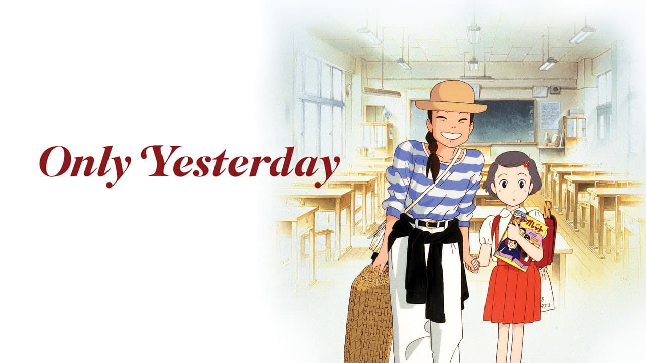Only Yesterday — backdrops with title 2